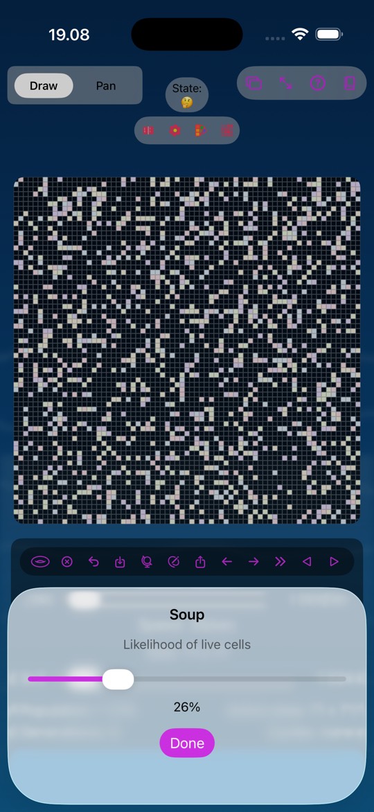 Soup generator on iPhone